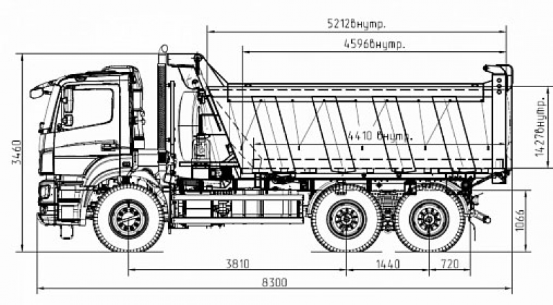 КАМАЗ 6580-002-87(S5) Самосвал КамАЗ